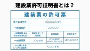 建設業許可証明書とは？取得条件や取り方、必要なタイミングまでわかりやすく解説