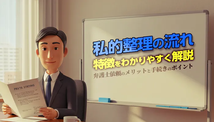 私的整理ガイドラインとは？手続きの流れや法的整理との違いを解説