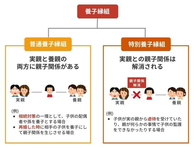 普通養子縁組と特別養子縁組の見分け方 – 特別養子縁組 普通養子縁組 違い – EUOW