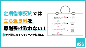 定期借家契約では立ち退き料を原則受け取れない！例外的にもらえるケースや相場とは