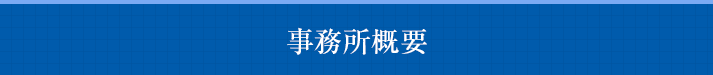 事務所概要 事務所概要