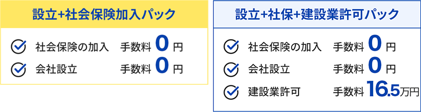 建設業スタートパック