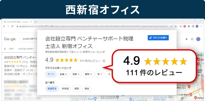 西新宿オフィスの口コミ