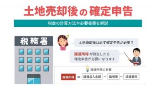 土地売却後の確定申告は必要？譲渡所得税の計算方法を解説