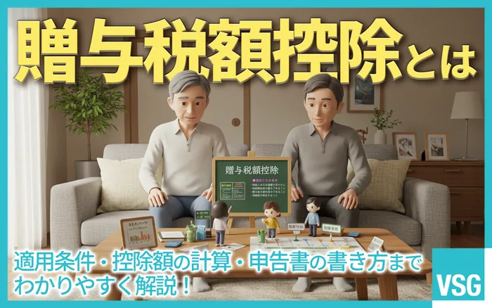 贈与税額控除とは？適用要件や控除額の計算、相続税申告書の書き方を解説