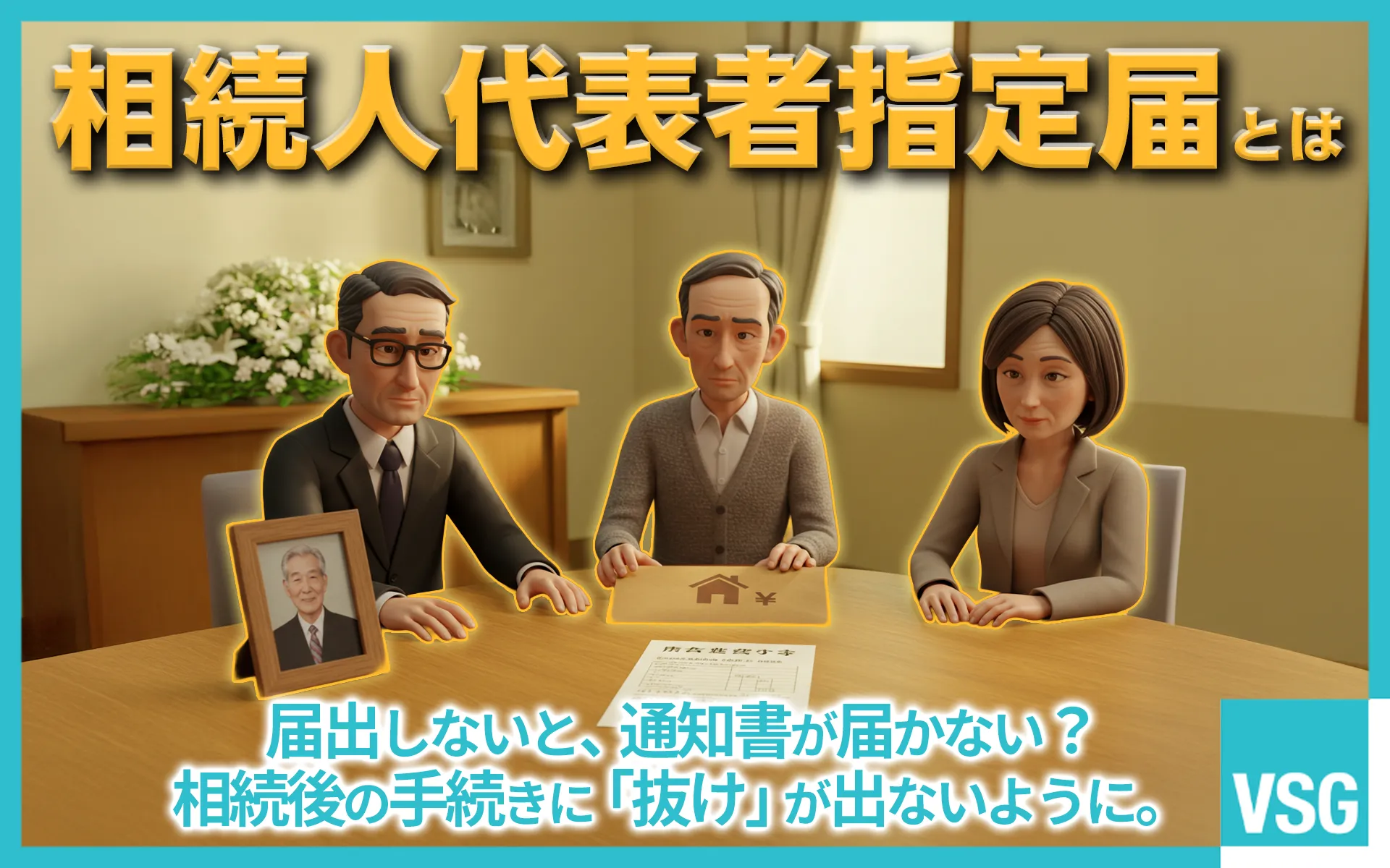 この記事では、不動産相続時に必要になるケースを中心に、相続人代表者指定届について詳しく解説します。