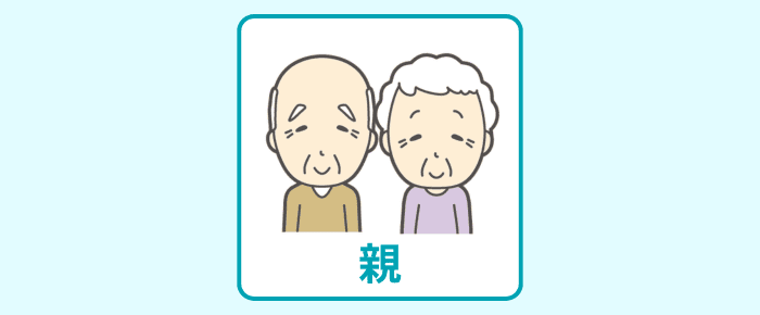親のイラスト