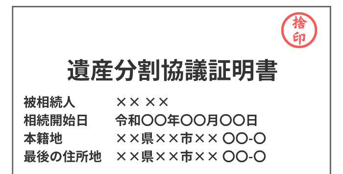捨印のイメージ