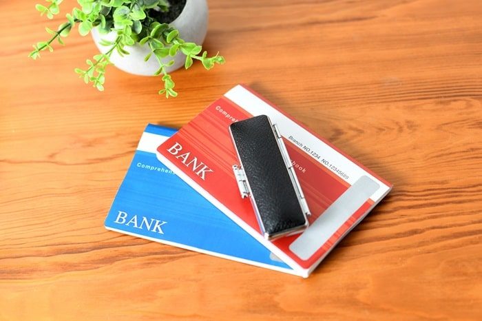 預金通帳のイメージ