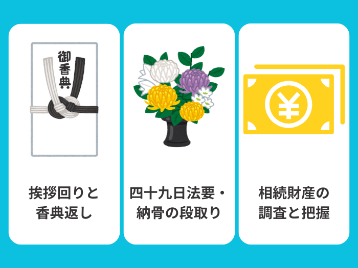 四十九日の手続き