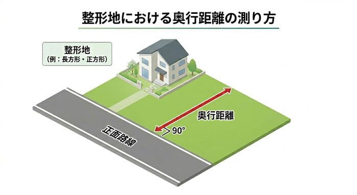 整形地：基本の測り方