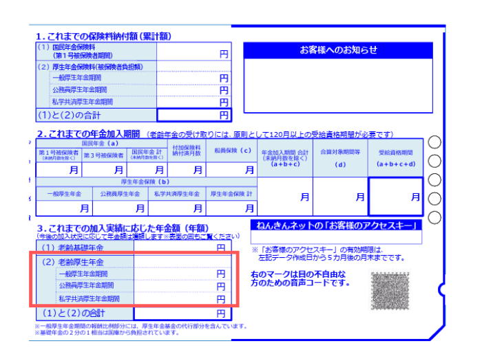 相続税の申告書の記載例