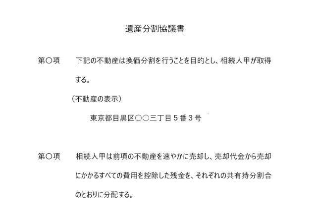 【遺産分割協議書】代表者名義にする方法