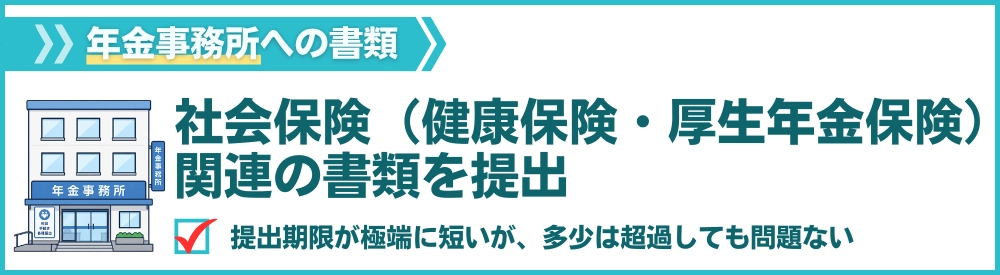 年金事務所への届出・提出書類