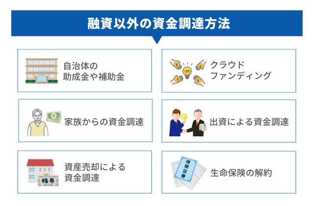 個人事業主の融資以外の資金調達方法