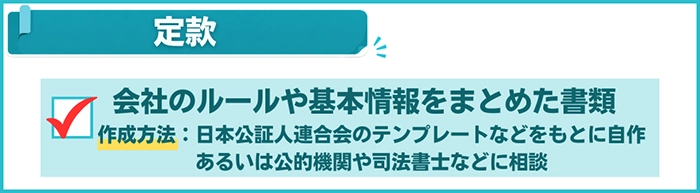 定款