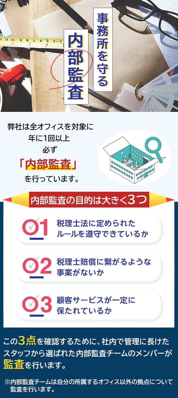 事務所を守る内部監査