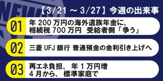 【3/21～3/27】今週の出来事