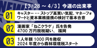 【3/28～4/3】今週の出来事