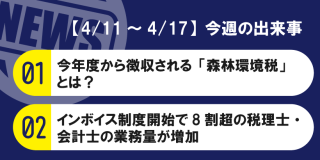 【4/11～4/17】今週の出来事