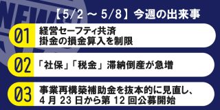 【5/2～5/8】今週の出来事